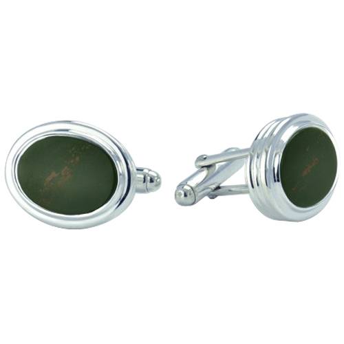 Bloodstone Cremation Cufflinks